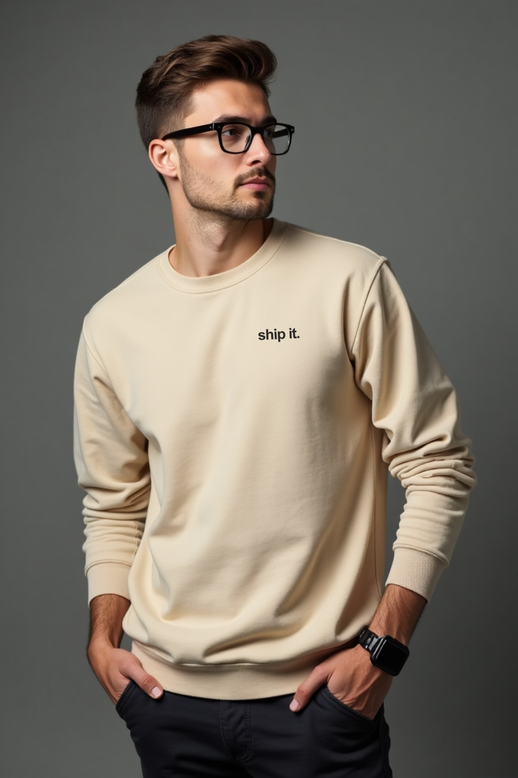 Ship it crewneck sweatshirt