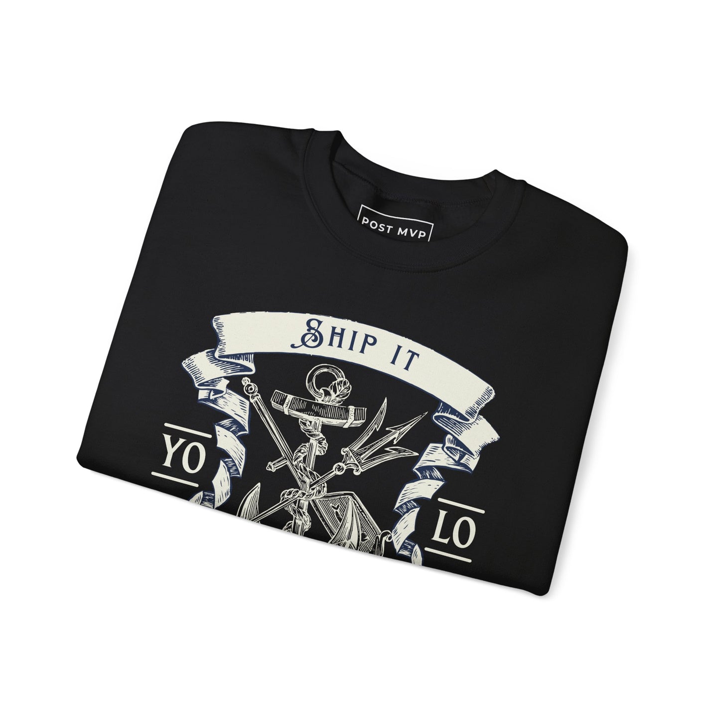 Nautical heritage ship it pullover