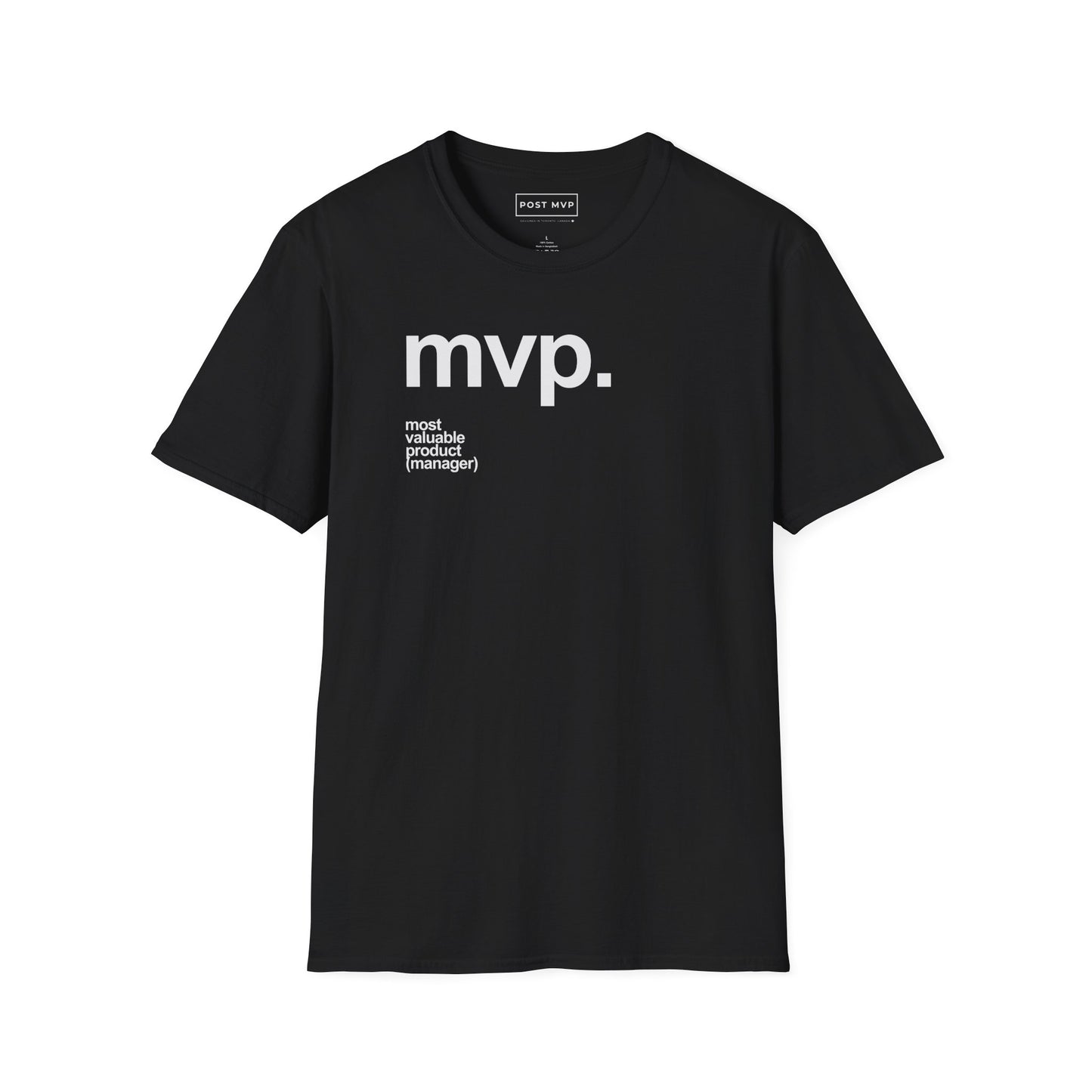 MVP Most valuable product manager t-shirt