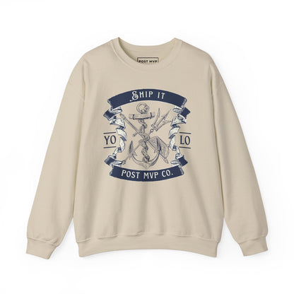 Nautical heritage ship it pullover
