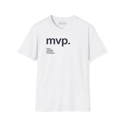 MVP Most valuable product manager t-shirt